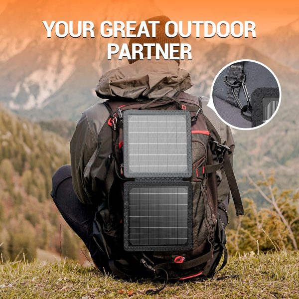 GOODaaa 10W Portable Solar Charger with Dual USB Outputs Super Handy - Image 7