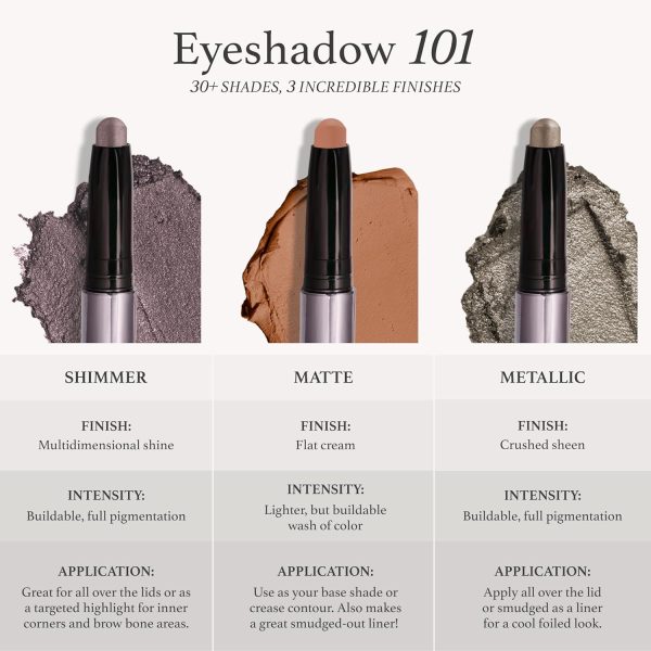Julep Eyeshadow 101 Crème-to-Powder Waterproof Eyeshadow Stick – Champagne - Image 9
