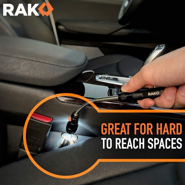 RAK Magnetic Pickup Tool Gifts for Men - Telescoping Magnet with LED - Image 6