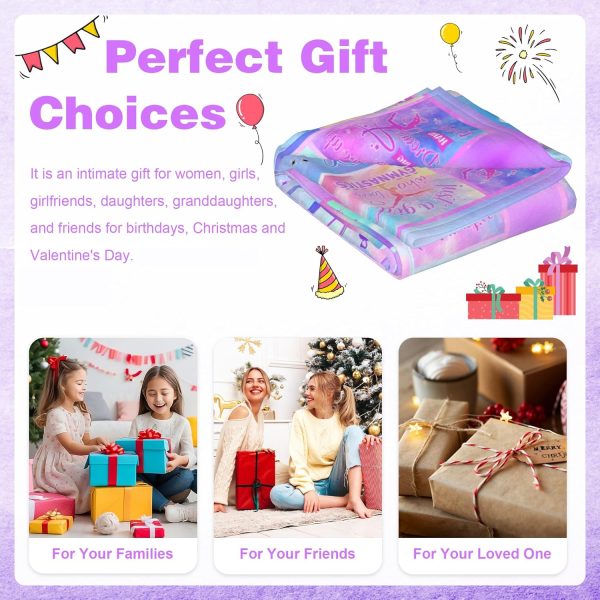 Gymnastics Gift for Girls, Gymnastics Blanket for Girls, Just A Girl Who - Image 6