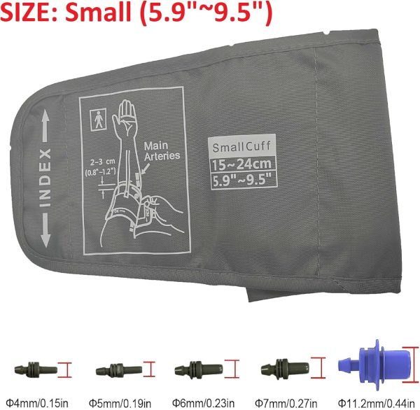 Pediatric Blood Pressure Cuff for Kids & Women - Small Child BP Cuff - Image 6