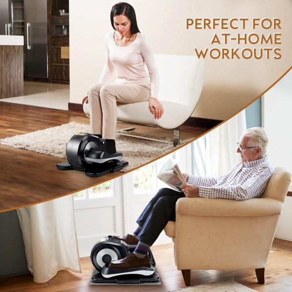 Under Desk Elliptical Machine Leg Exerciser Seated Machine Elliptical - Image 5
