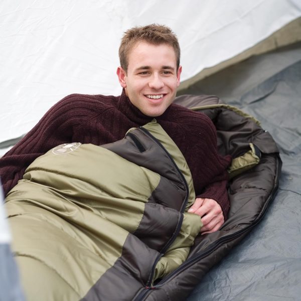 Coleman North Rim 0°F Big & Tall Sleeping Bag, Cold-Weather Mummy Sleeping - Image 4