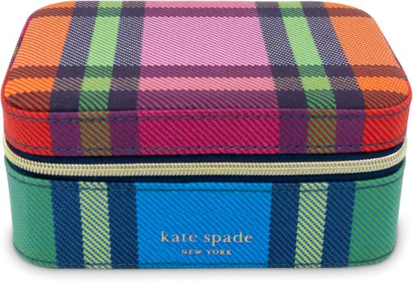 kate spade new york Black Travel Jewelry Case, Small Jewelry Box to - Image 4