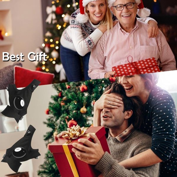 LED Flashlight Gloves, Stocking Stuffers Gifts for Men Dad Him, Christmas - Image 2