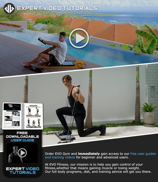 EVO Gym - Portable Home Gym Strength Training Equipment, at Home Gym | All - Image 3