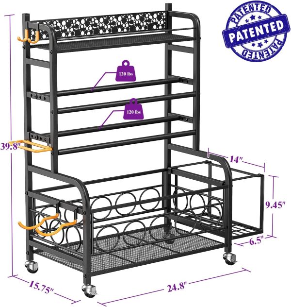 Weight Rack for Dumbbells, Dumbbell Rack Weight Stand, VOPEAK Home Gym - Image 4