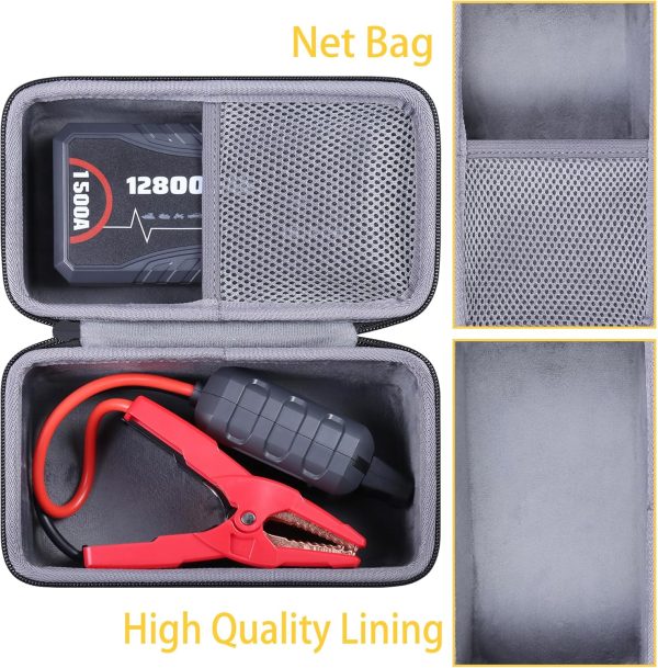 co2CREA Hard Case Compatible with NEXPOW Q10S Car Jump Starter 1500A Peak - Image 4