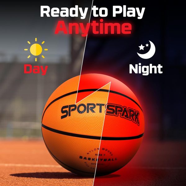 Light Up Basketball - Basketball Gifts - Sports Gifts - Sports Accessories - Image 4
