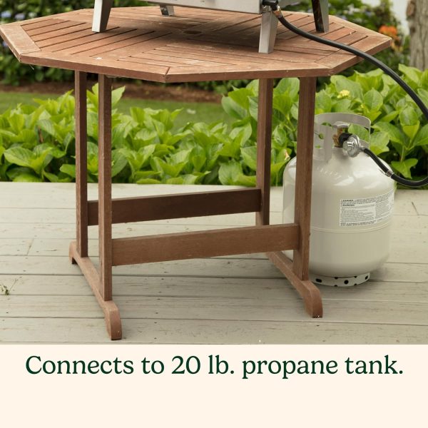 Cuisinart Chef's Style Tabletop Portable Propane Gas Grill with Dual - Image 5