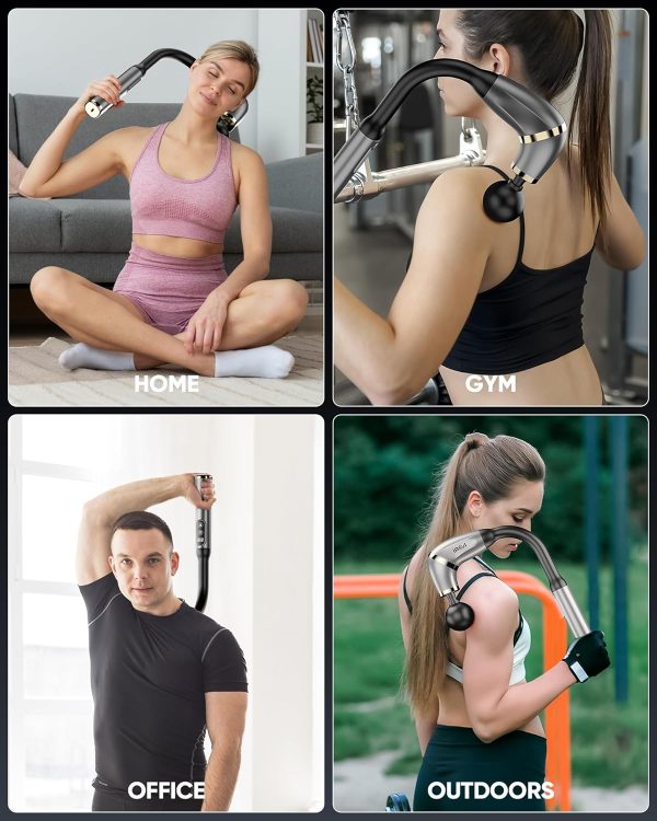 Massage Gun with Upgraded Extended Handle, Back Massager for Pain Relief - Image 7