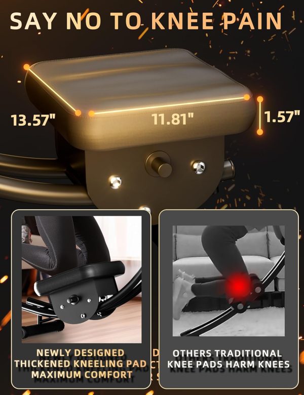 Ab Workout Equipment, Ab Machine for Home Gym Coaster With Height - Image 3