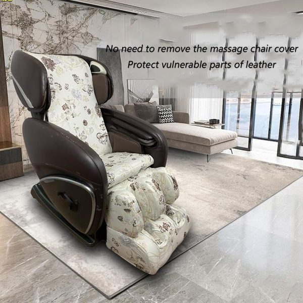 Full Body Shiatsu Massage Chair Cover Slipcover Recliner Cover Stretch - Image 4