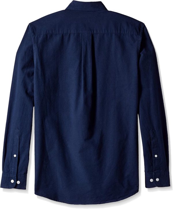 Amazon Essentials Men's Slim-Fit Long-Sleeve Pocket Oxford Shirt - Image 2