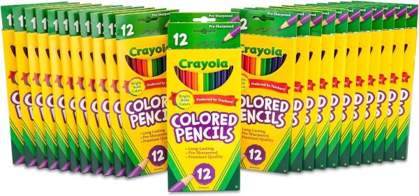 Crayola Bulk Colored Pencils for Kids (24pk), Back to School Supplies For - Image 5