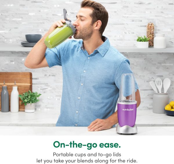 NutriBullet NB9-1301PUR Pro 13 Pcs Passion Purple, 900W, Violet - Image 8