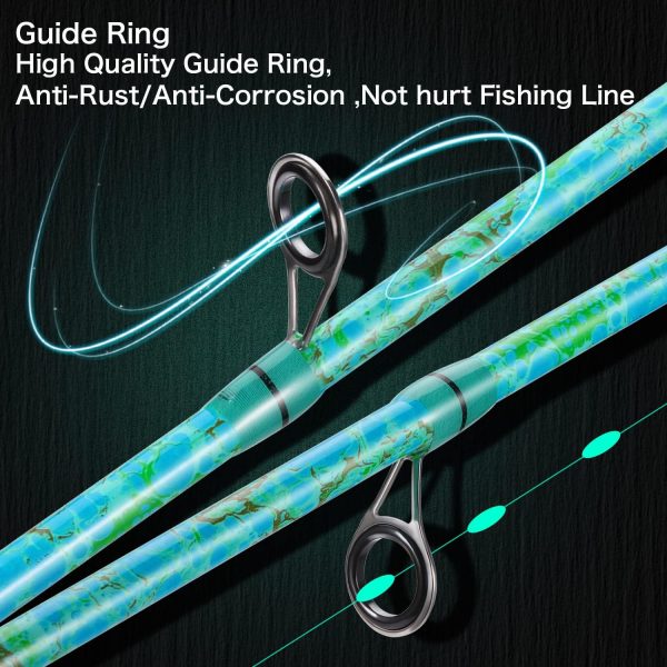 Sougayilang Fishing Rod and Reel Combo, 2-Piece 5-Foot 6-Inch Graphite & - Image 5
