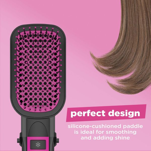 Conair The Knot Dr. All-in-One Smoothing Dryer Brush, Hair Dryer & Hot Air - Image 3