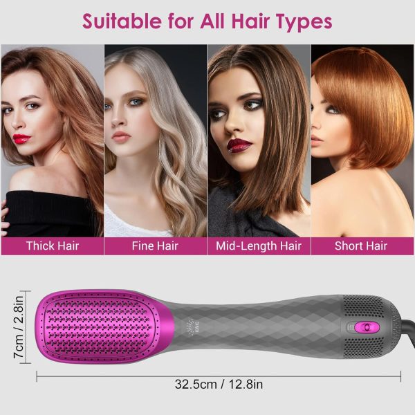 3 in 1 Hair Dryer Brush Professional 1200W Powerful Ceramic Tourmaline 3 - Image 4