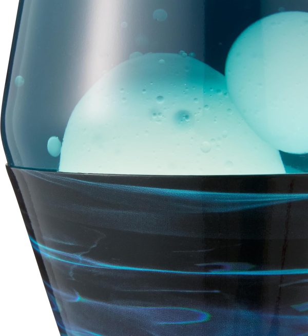 LAVA® Lamp - 14.5" Night Swim - The Original Motion Light - White Wax and - Image 3