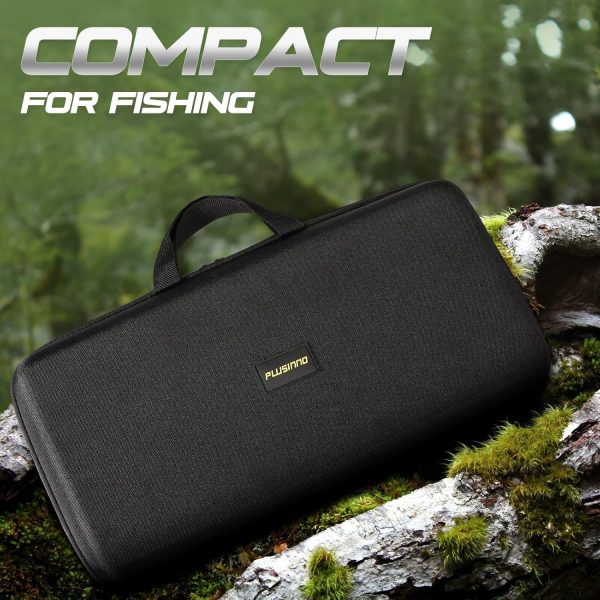 PLUSINNO Fishing Rod and Reel Combos Carbon Fiber Telescopic Fishing Pole - Image 3