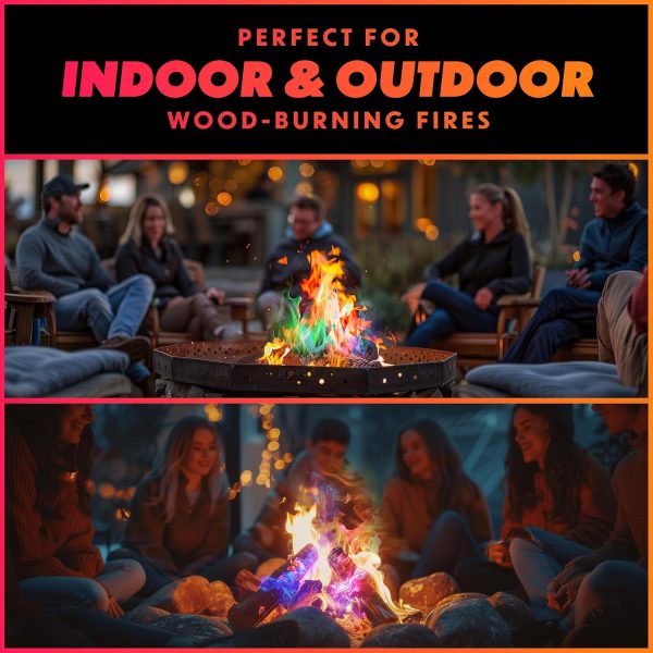 Magical Flames Fire Color Changing Packets for Fire Pit & Fireplace - 25 - Image 5
