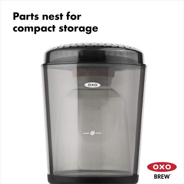 OXO Brew Compact Cold Brew Coffee Maker,Black - Image 4