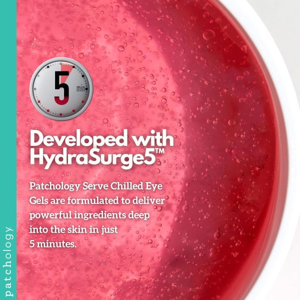 Patchology Serve Chilled Rosé Hydrating Under Eye Patches – Hyaluronic Acid - Image 8