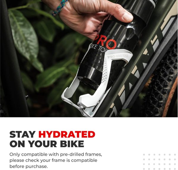 PRO BIKE TOOL Carbon Fibre Bottle Cage - Lightweight Carbon Bottle Cage for - Image 4