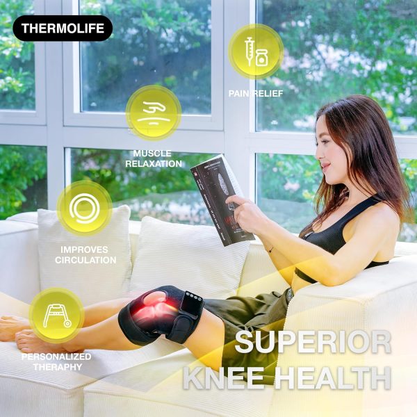 Infrared Knee Massager - Red Light Therapy Device for Pain Relief & Joint - Image 2