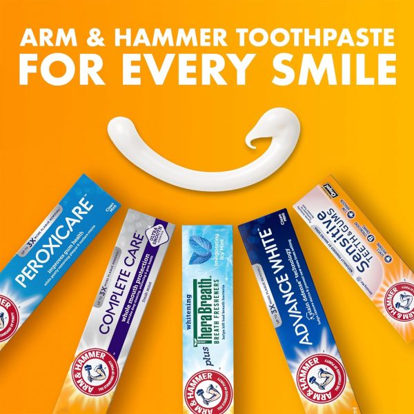 Arm & Hammer Advance White Toothpaste, Clean Mint Flavor, Stain Defense - Image 11