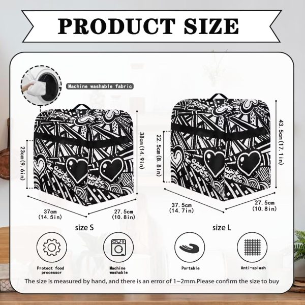 Kitchen Stand Mixer Cover Comfort Polyester Taffeta Kitchen Mixer Cover - Image 6