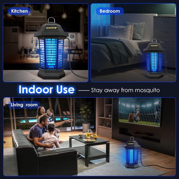 Bug Zapper Outdoor, Mosquito Zapper Outdoor, Electric Fly Zapper, Bug - Image 6