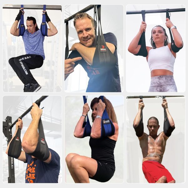 DMoose Fitness Hanging Ab Straps for Pull Up Bar & Core Strength Training - - Image 6