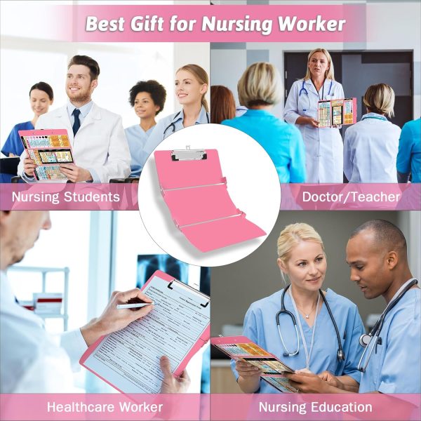 Nursing Clipboard Foldable Clipboard Medical: Nursing Edition Cheat Sheets - Image 7