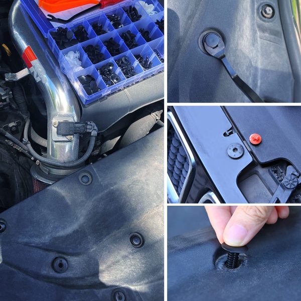 Nilight 820Pcs Car Push Retainer Clips & Auto Fasteners Assortment -36 Most - Image 9