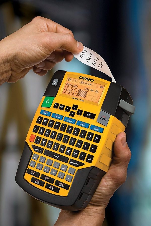 DYMO Rhino 4200 Industrial Label Maker Carry Case Kit with 1 Roll of 1/2" - Image 5