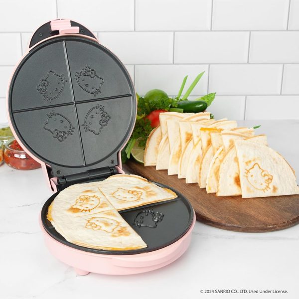 Uncanny Brands Hello Kitty Quesadilla Maker - Small Kitchen Appliance - Image 4