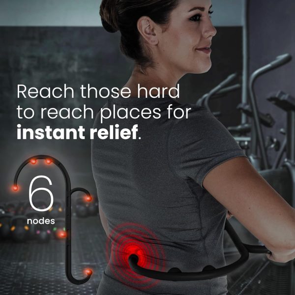 LiBa Back and Neck Massager - Trigger Point Massage Tools for Pain Relief - Image 3