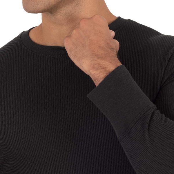 Fruit of the Loom Men's Recycled Waffle Thermal Underwear Crew Top (1 and 2 - Image 7