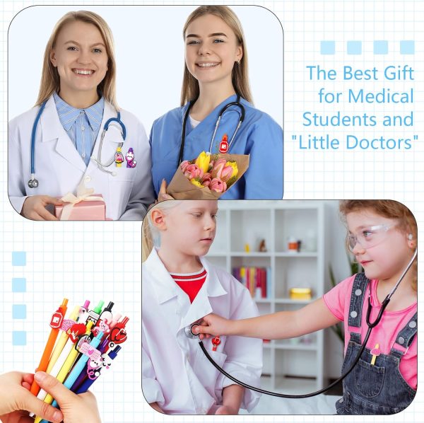 48 Pcs Nurses Pen Nurses Appreciation Gifts Accessories Retractable Medical - Image 6