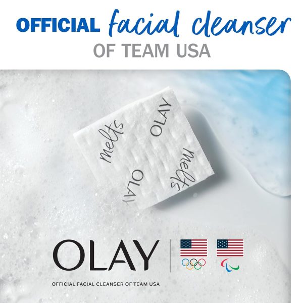 Olay Cleansing Melts + Retinol Face Cleanser, 64 ct. total (2 x 32 ct.), - Image 6