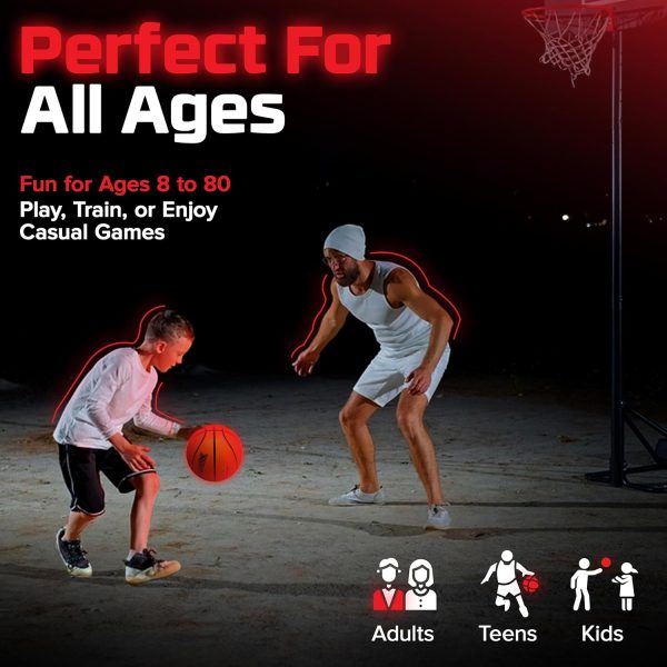 Light Up Basketball - Basketball Gifts - Sports Gifts - Sports Accessories - Image 5