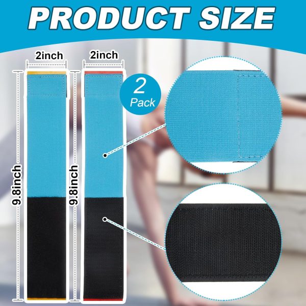 Shappy 2 Pairs Gymnastics Sticky Toes Gymnastics Tumbling Trainer Aid - Image 4