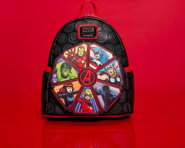 Loungefly Avengers 60th Anniversary Glow in The Dark Mini-Backpack, Amazon - Image 8