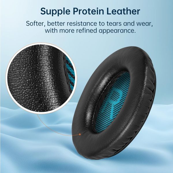 Aurivor Replacement Ear-Pads for Bose Quiet-Comfort QC 35 (ii) 25 15 2 - Image 4