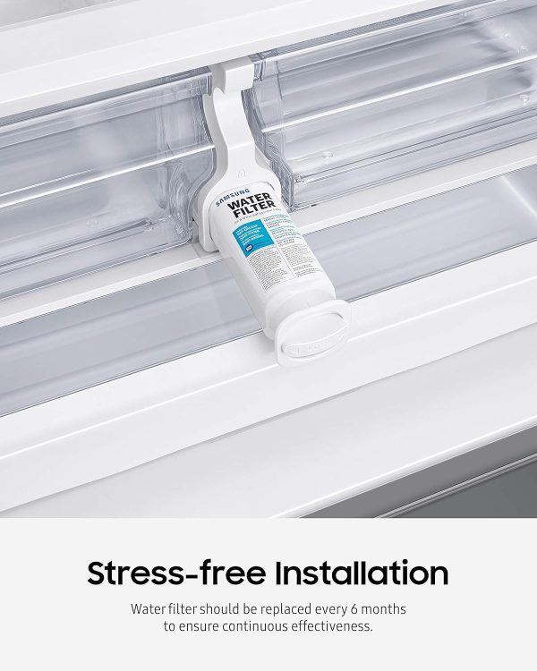 SAMSUNG Genuine Filter for Refrigerator Water and Ice, Carbon Block - Image 3