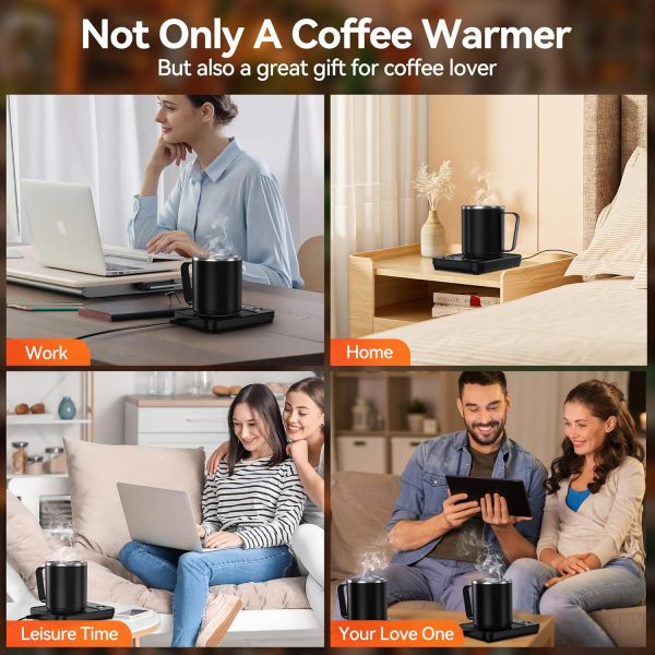 Coffee Mug Warmer for Desk, Electric Heated Mug Cup Warmer,Smart Mug Warmer - Image 7