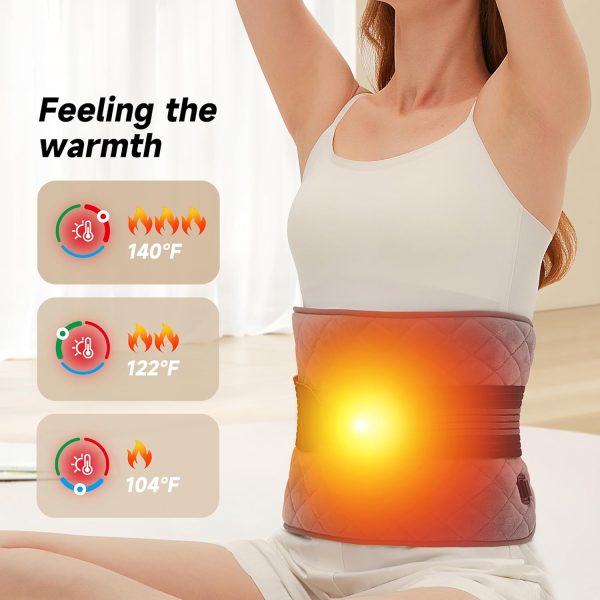 Red Light Therapy Heating Wrap Belt for Body, Lower Back, Legs, and Arms, - Image 3