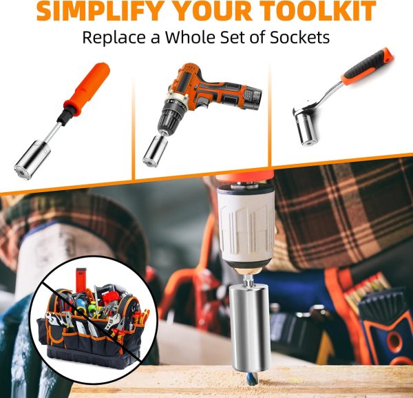 Super Universal Socket Tools Gifts for Men Christmas Gifts Stocking - Image 5